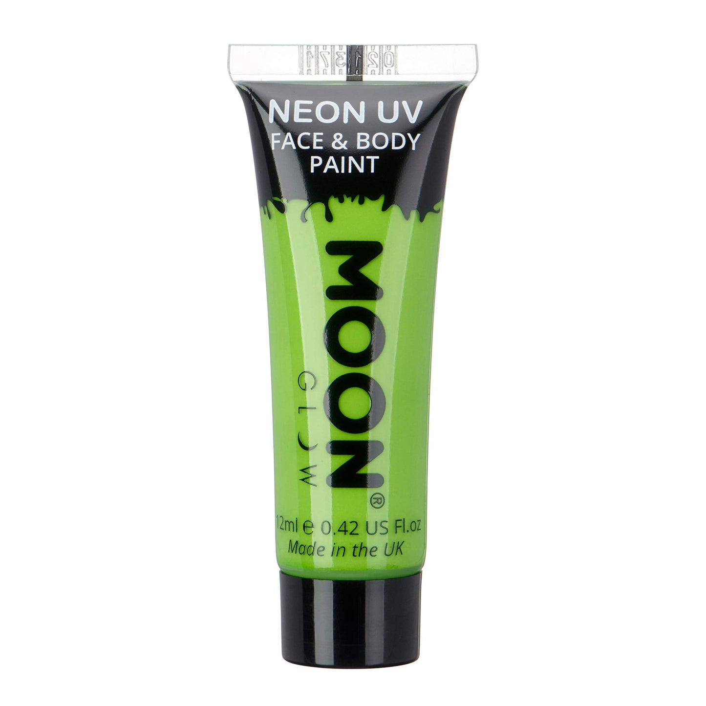 Moon Glow - 0.42oz Blacklight Neon UV Face & Body Paint - Intense Green