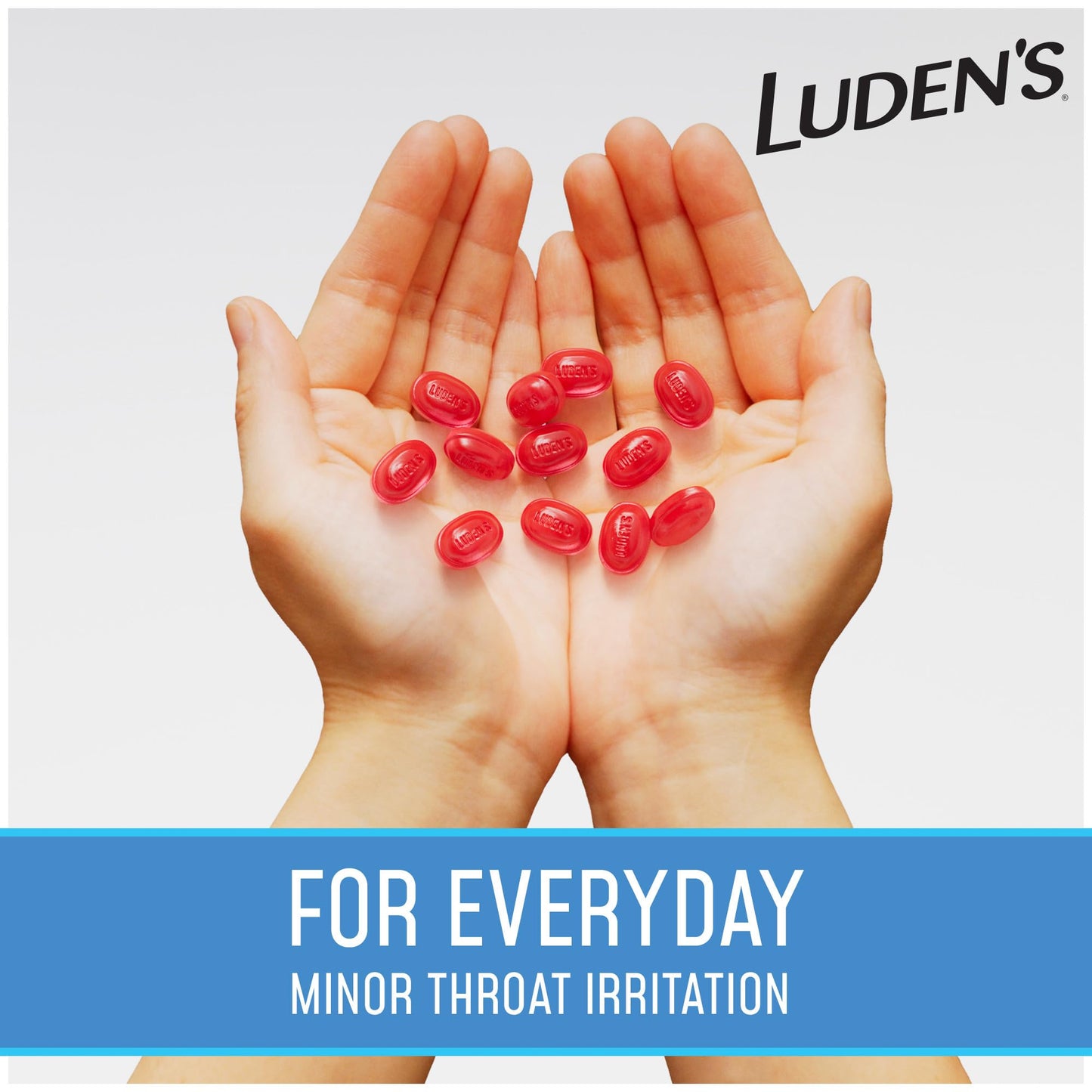 Ludens Sore Throat Drops, for Minor Sore Throat Relief, Sugar Free Wild Cherry, 75 Count (Pack of 4)