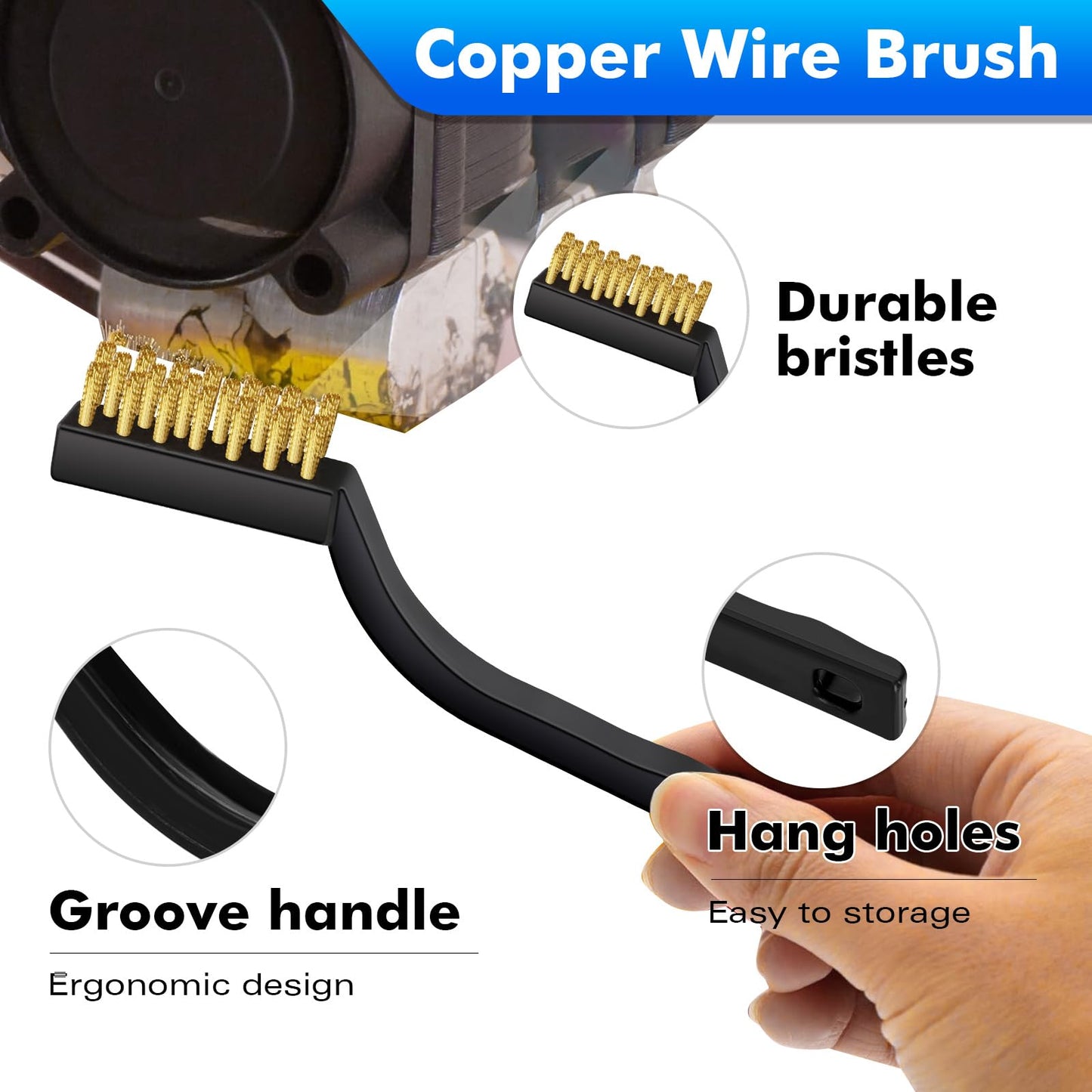 22PCS 3D Printer Nozzle Cleaning Kit, 3D Printer Cleaning Kit with 20x 0.4mm Stainless Steel Needles, 1 Precision Tweezer & Copper Wire Brush, Universal Clog Removal Tool for 3D Printers
