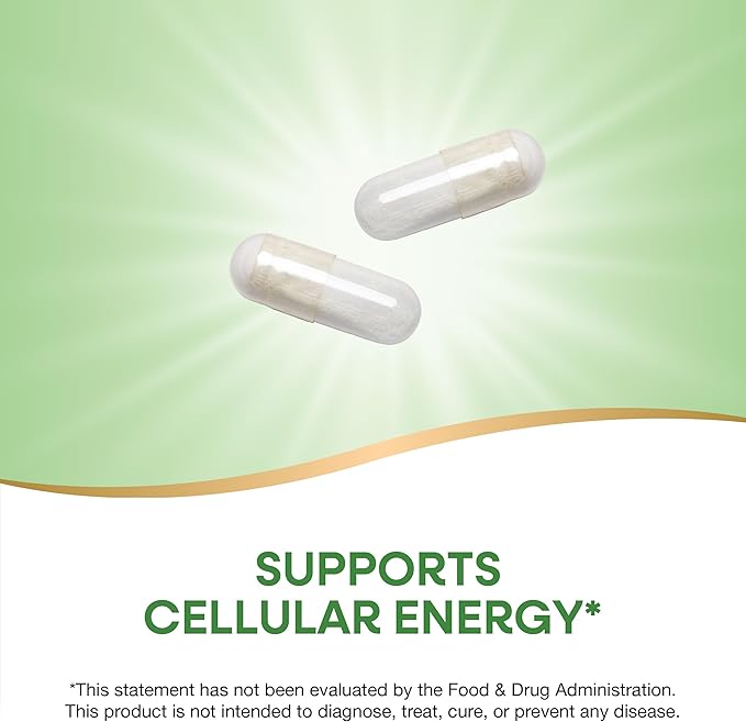 Nature's Way Pantothenic Acid, Supports Cellular Energy*, 500mg Per Serving, 100 Capsules