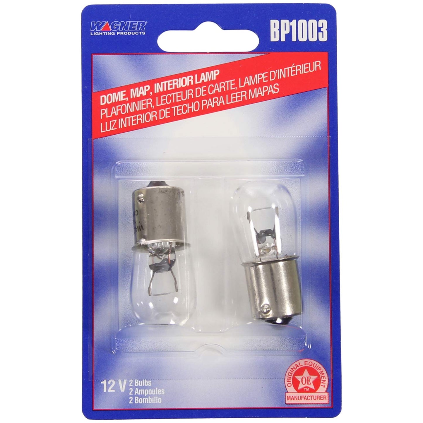 Wagner Lighting Bp1003 Standard Multi-Purpose Light Bulb Card Of 2