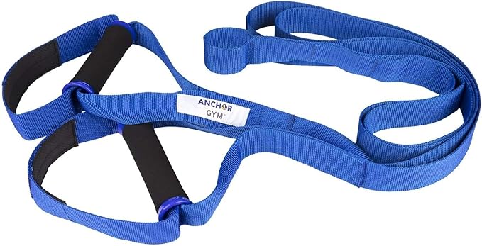 Anchor Gym Body Weight Resistance Straps - Adjustable Body Weight Training Straps, Stretching & Full-Body Training - Exerc...