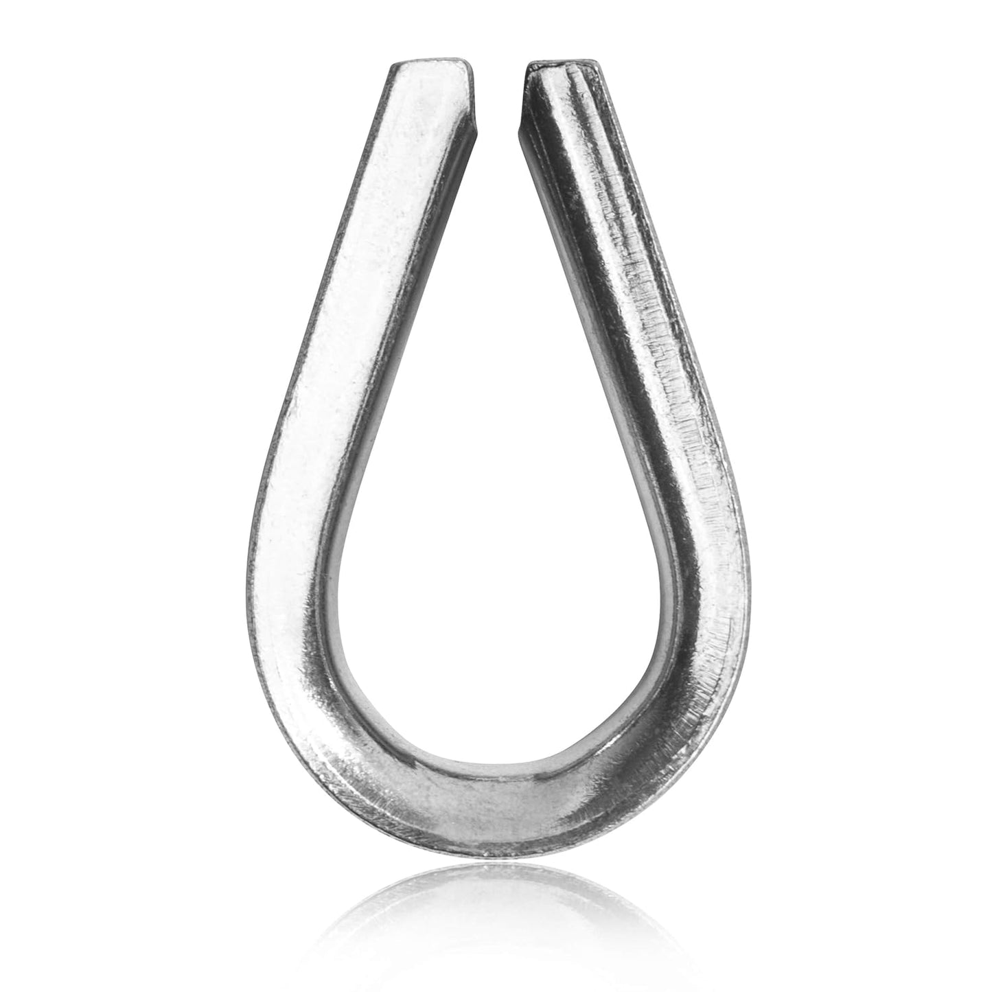 Heavy Duty Stainless Steel Thimbles for 1/2” Cables, T316 Marine Grade – Lot of 100