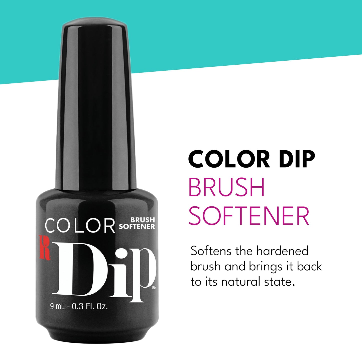 RC Red Carpet Manicure Color Dip - Essential Professional Solution to Clean & Restore Nail Brush Bristles, Maintains Softness fo
