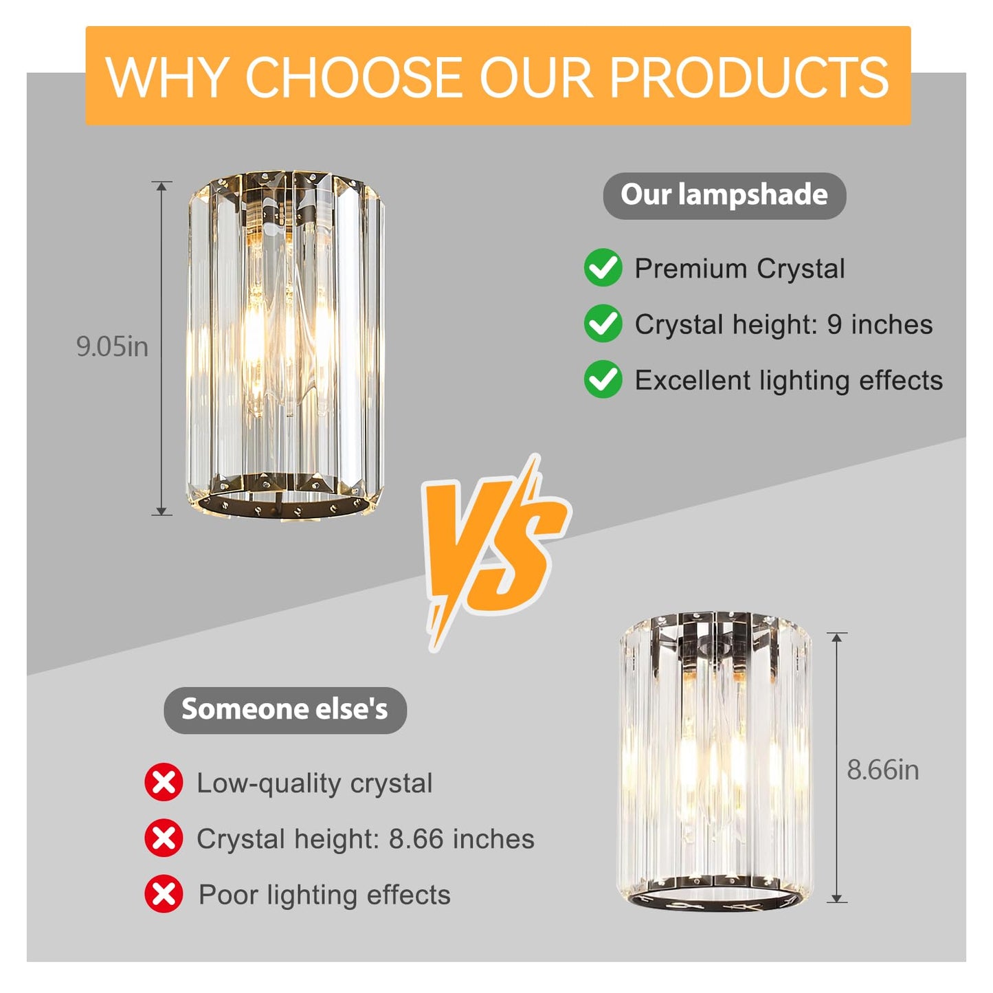 Zhllmq Black Pendant Lighting Modern Pendant Light Mini Crystal Chandeliers Adjustable Pendant Light Fixture For Kitchen Island Dinning Room Corridor Bedroom(Black 2-Pack)
