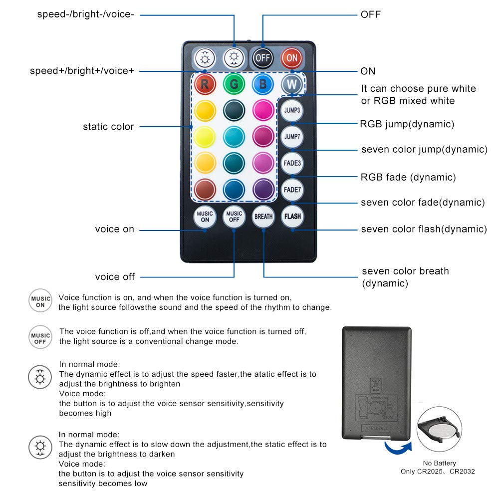 Azimom 16W Car Use Sound Activated Fiber Optic Light Box Engine Music Sensor Mode Rgbw App/Remote Control Starlight Engine Driver For Car Indoor Star Lighting Decoration