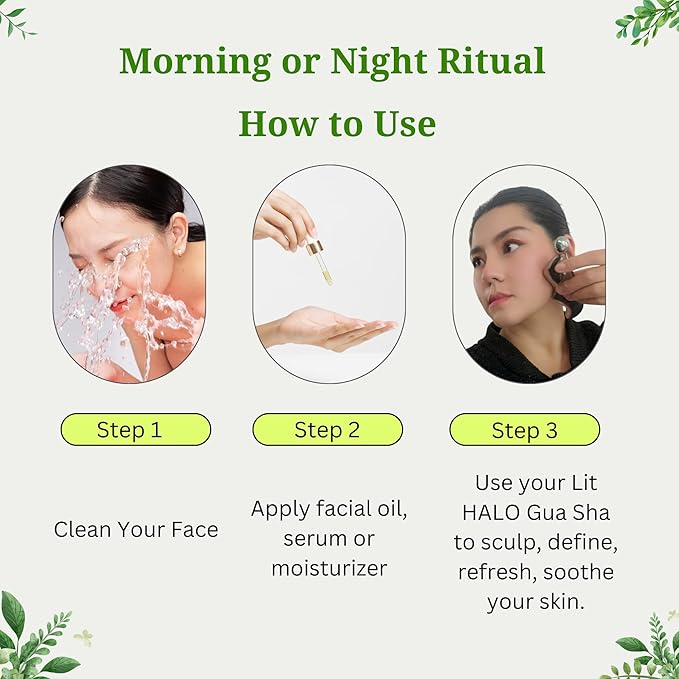 4-in-1 Stainless Steel Gua Sha & Massager | Facial Sculpting, Neck & Body Lymphatic Drainage, Muscle Tension Relief, Puffiness Reducer, Circulation Booster