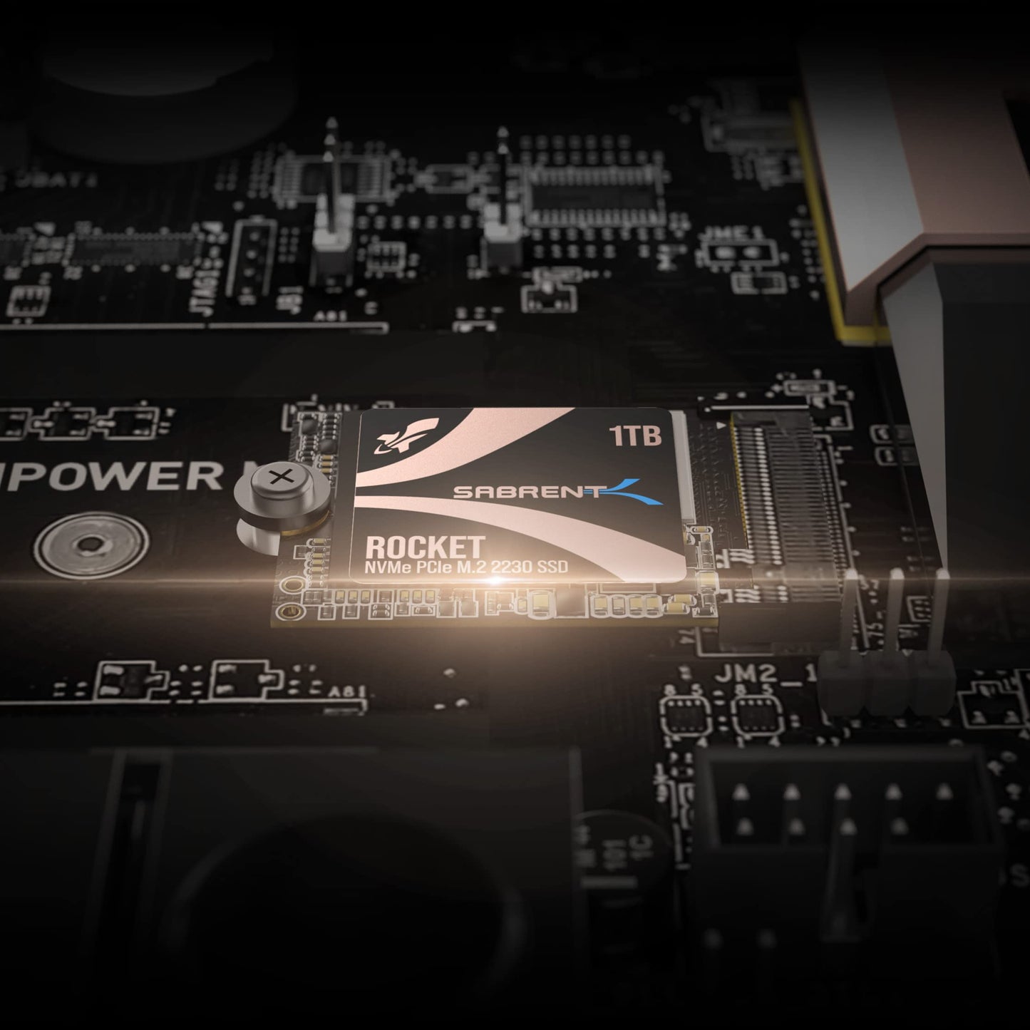 Sabrent Rocket 2230 1Tb Nvme Ssd - Pcie Gen4 M.2 2230 Internal Ssd For Steam Deck, Surface Pro, Ultrabook, Htpc - Dram-Less With