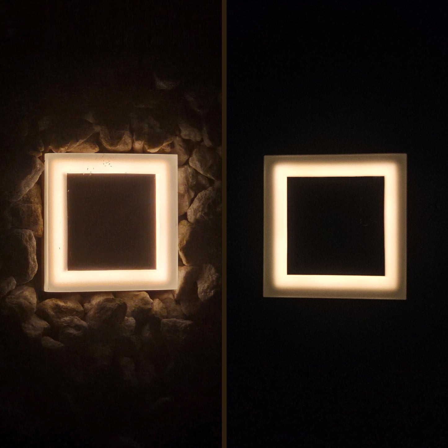 Lumengy Solar Paver Light 4?4 Inch (3.93 X 3.93)  Up To 12 Hours Continues Lighting  Stainless Steel  Glare-Free Lighting For Driveways & Garden  2700K Warm White  Waterproof & Drive-Over Rated. Ver 2