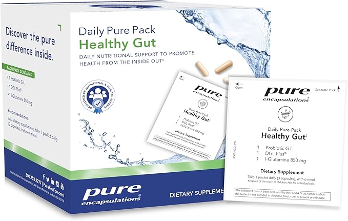 Pure Encapsulations Healthy Gut | Daily Pure Pack | 28 Packets