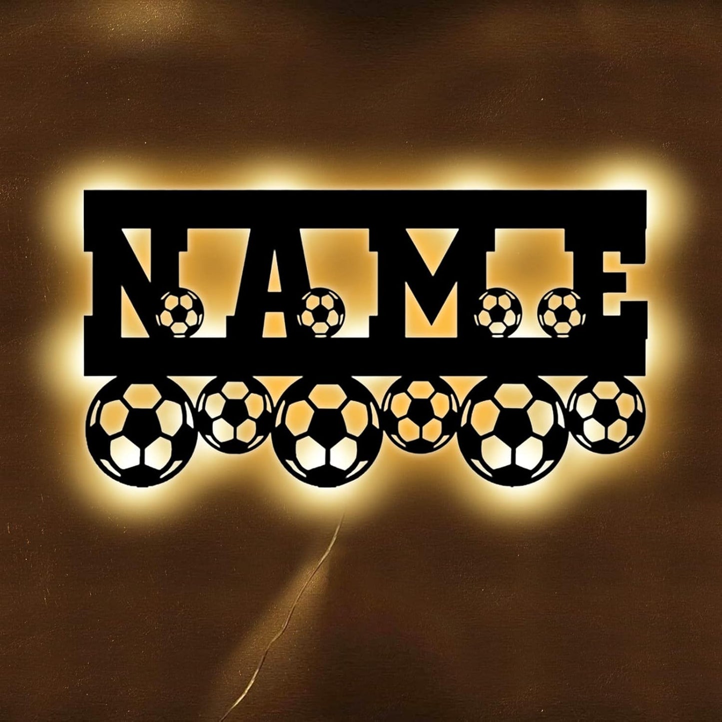 Personalized Name 7 Colors Baseball lamp Custom Baseball Wall Art Night Light LED Name Sign Gift for Men Baseball Lover