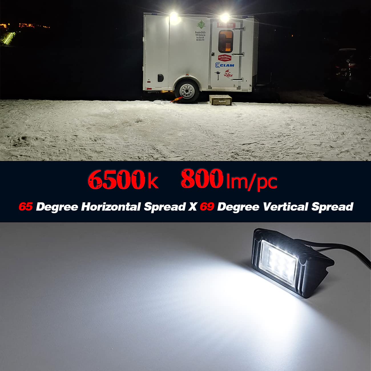 Chelhead Rv Lights Exterior  12V Rv Porch Light Aluminum Low Current Led Scene Lighting Compatible With Rv Outdoor Camper Trailers Truck Porches Towing 5Th Wheels Utility Vehicles