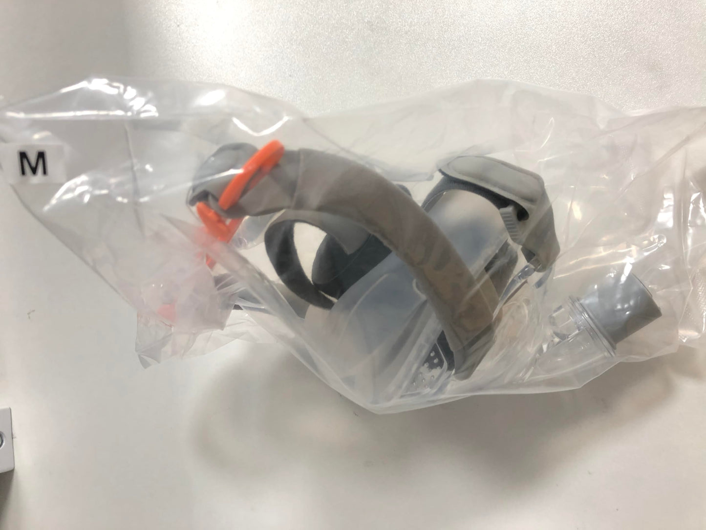Full Face CPAP Mask, TMS Comfort Series Nasal CPAP Mask Includes Headgear, Cushion, Frame and Elbow (M Size)
