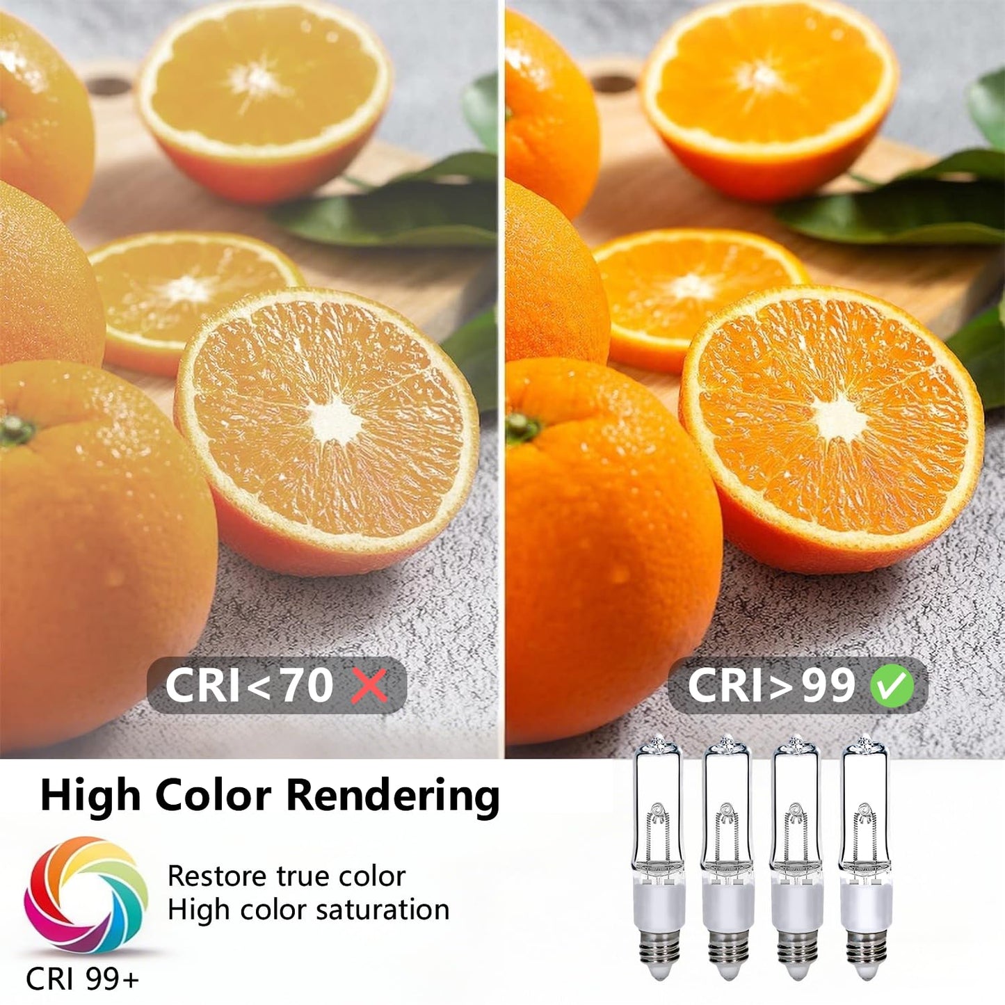 Lachesan Jde11 120V 75W T4 Mini Candelabra Base(Replacement E11 Led Bulb) 2700K Clear Dimmable Jd E11 Halogen Light Bulbs For Chandeliers  Ceiling Fan  Table Lamps  Cabinet Lighting  4 Pack
