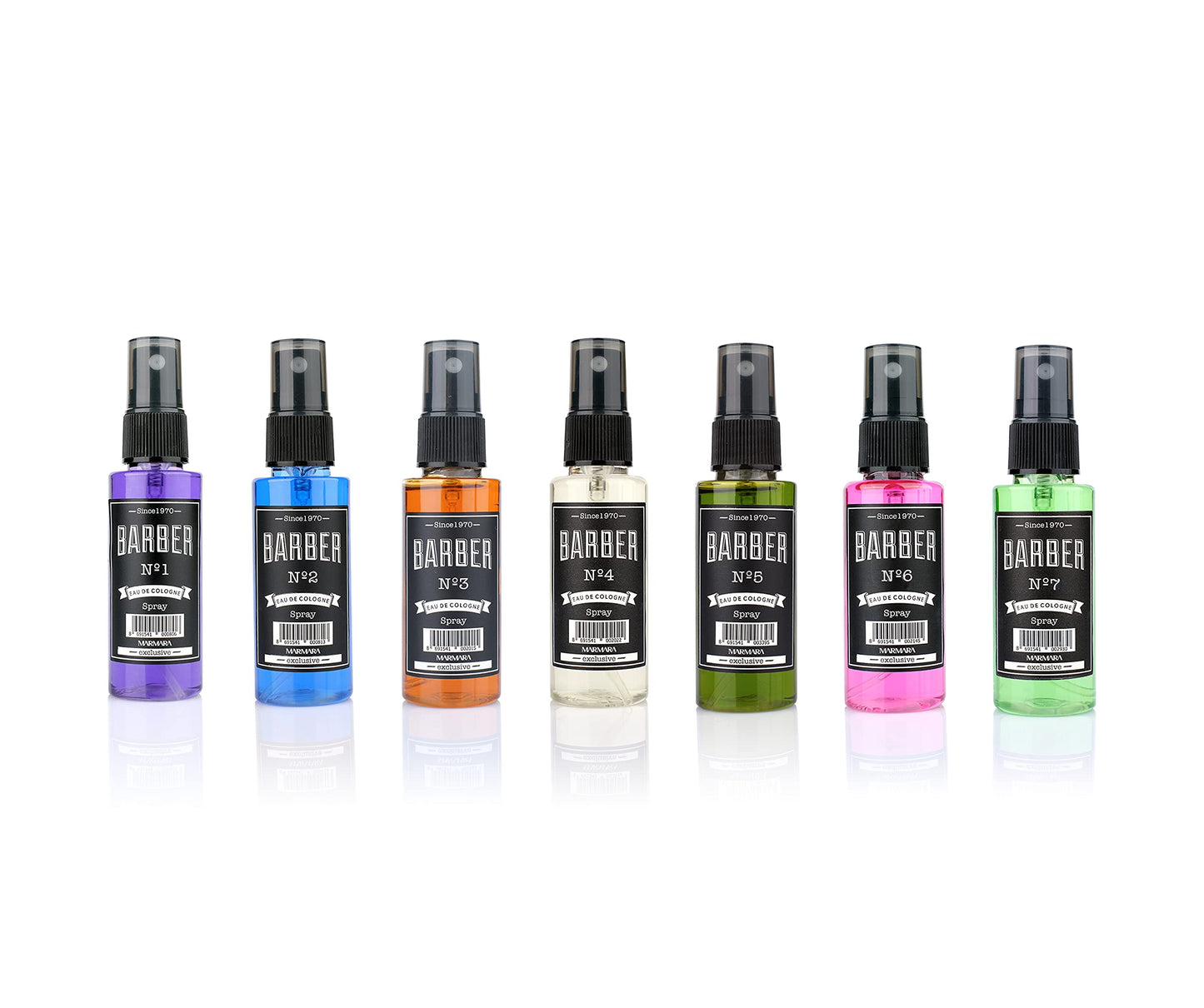Marmara Barber Cologne - Best Choice of Modern Barbers and Traditional Shaving Fans Travel Size (50 ml, No4)