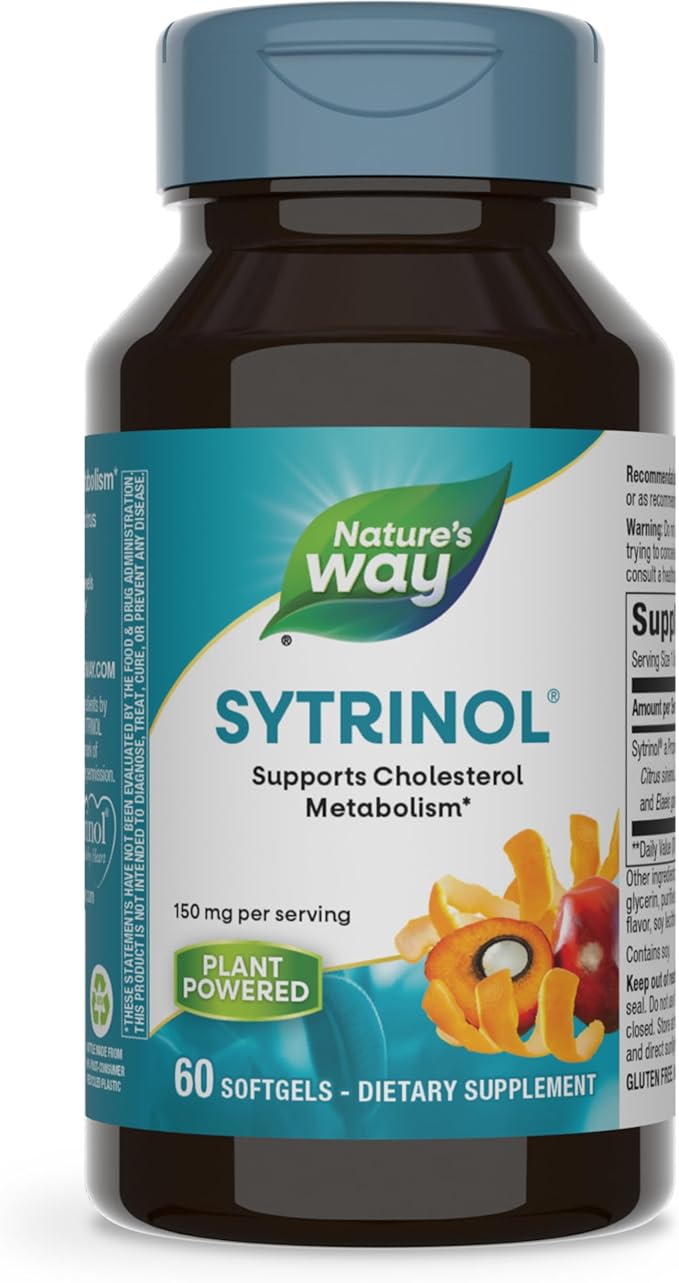 Nature's Way Sytrinol Cholesterol Control; Premium Blend; 60 Softgels