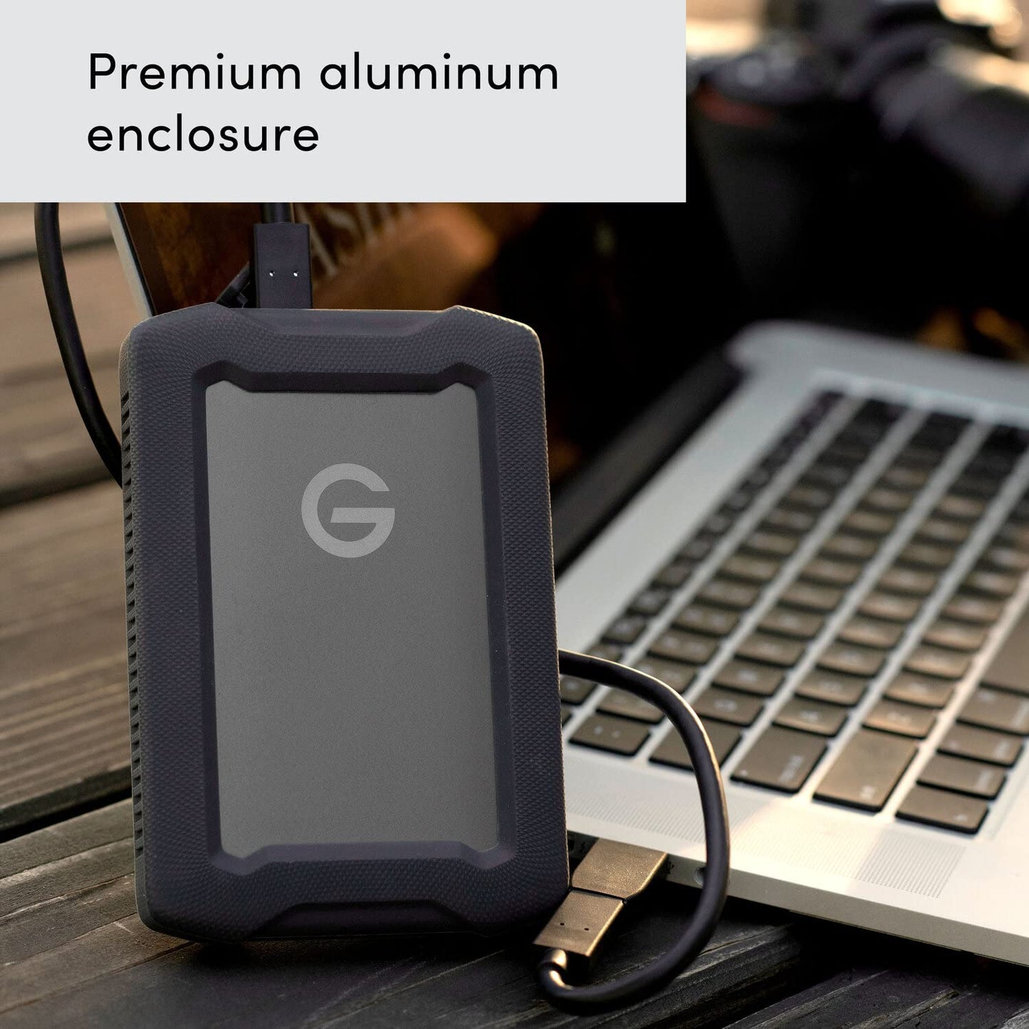 Sandisk Professional 5Tb G-Drive Armoratd - Rugged, Durable Portable External Hard Drive Hdd, Usb-C, Usb 3.2 Gen 1 - Sdph81G-005