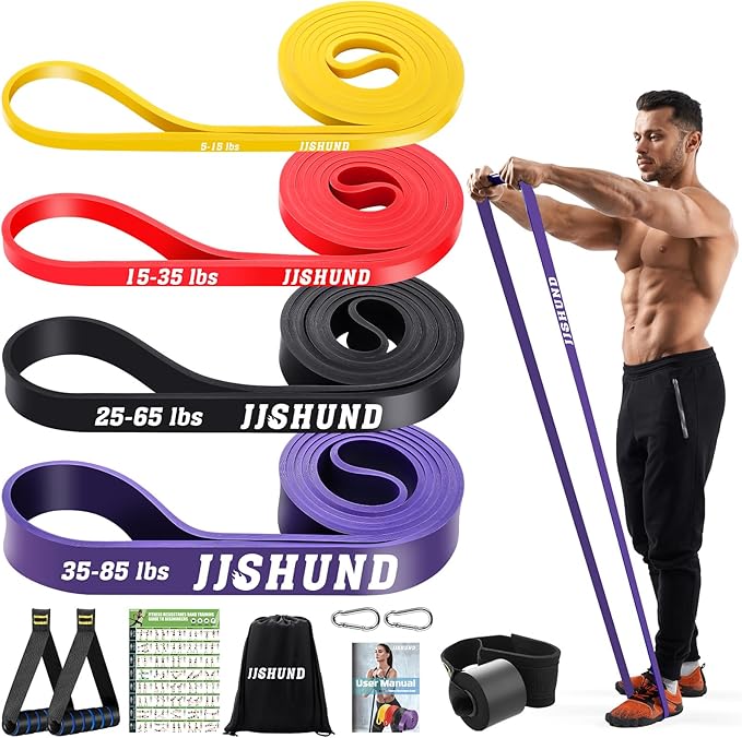 Resistance Bands Set, Pull Up Assistance Bands Pull Up Bands Exercise Bands for Men Women, Workout Bands for Working Out, ...