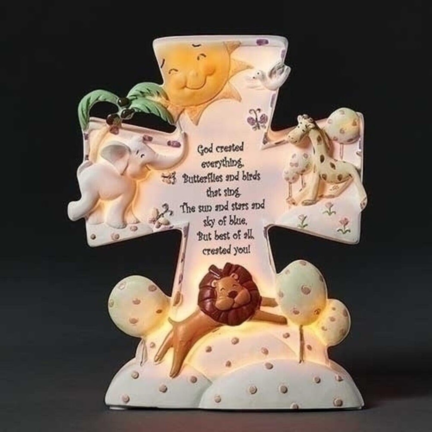 Roman Night Light - Roman God Created Everything - Multicolor - 6.5X5.5X2.25 Inch - Model 46549
