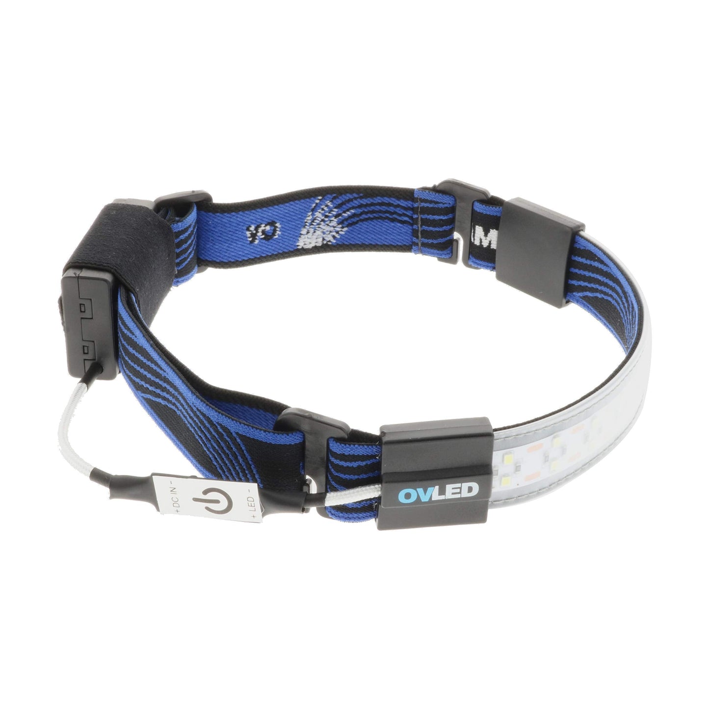 Optimal Ventures LED Headlamp, 300 Lumens, Nylon, Model 802100, Blue, AAA Battery Powered, Best Rated for Running and Camping