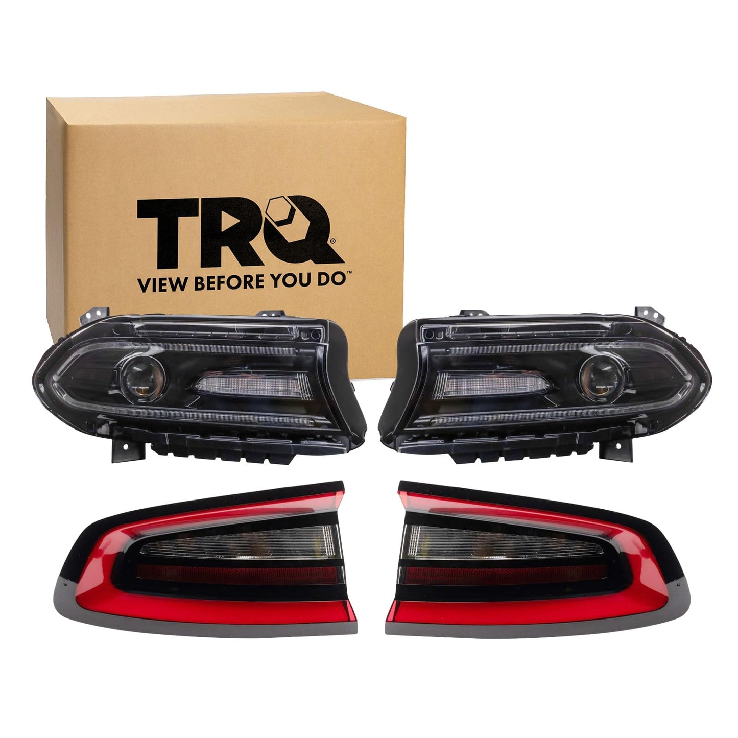 Trq Lighting Kit Ch2502337 Ch2503337 Ch2800208 Ch2801208 Compatible With 2018-2021 Dodge Charger