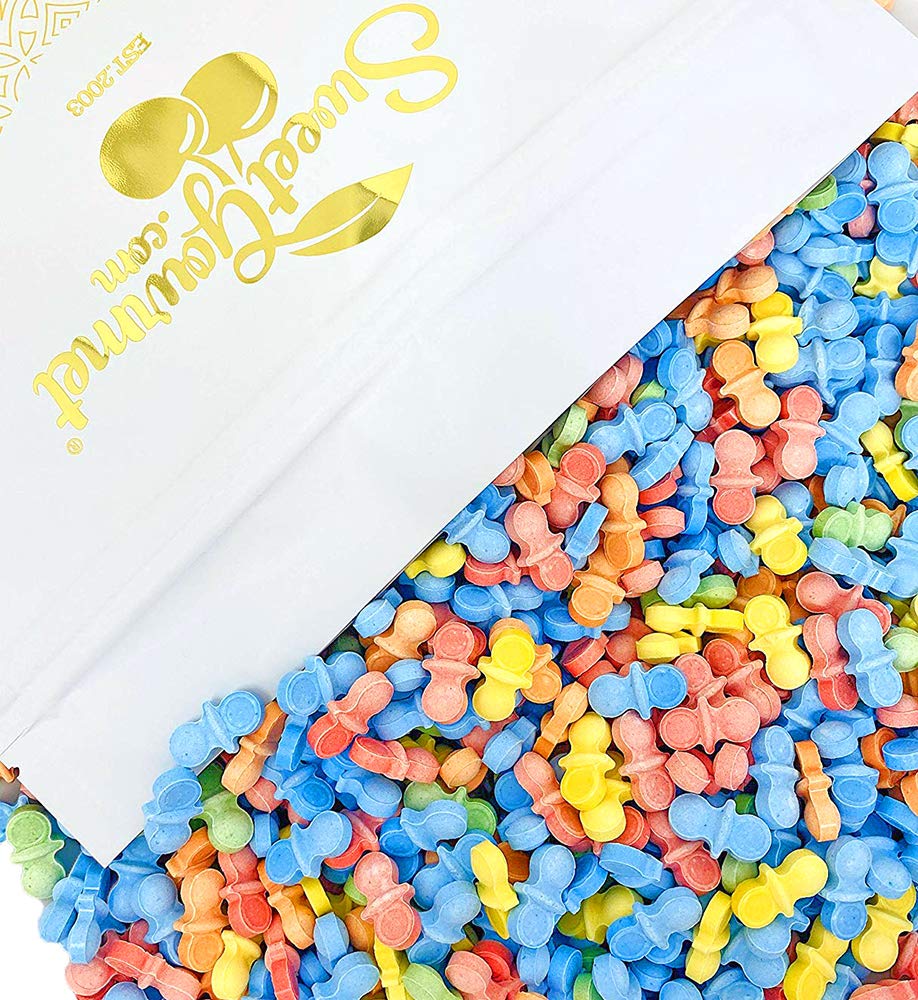 SweetGourmet Oh Baby Pacifiers Candy | Baby Shower Fruit Flavored Candy | 3 Pounds