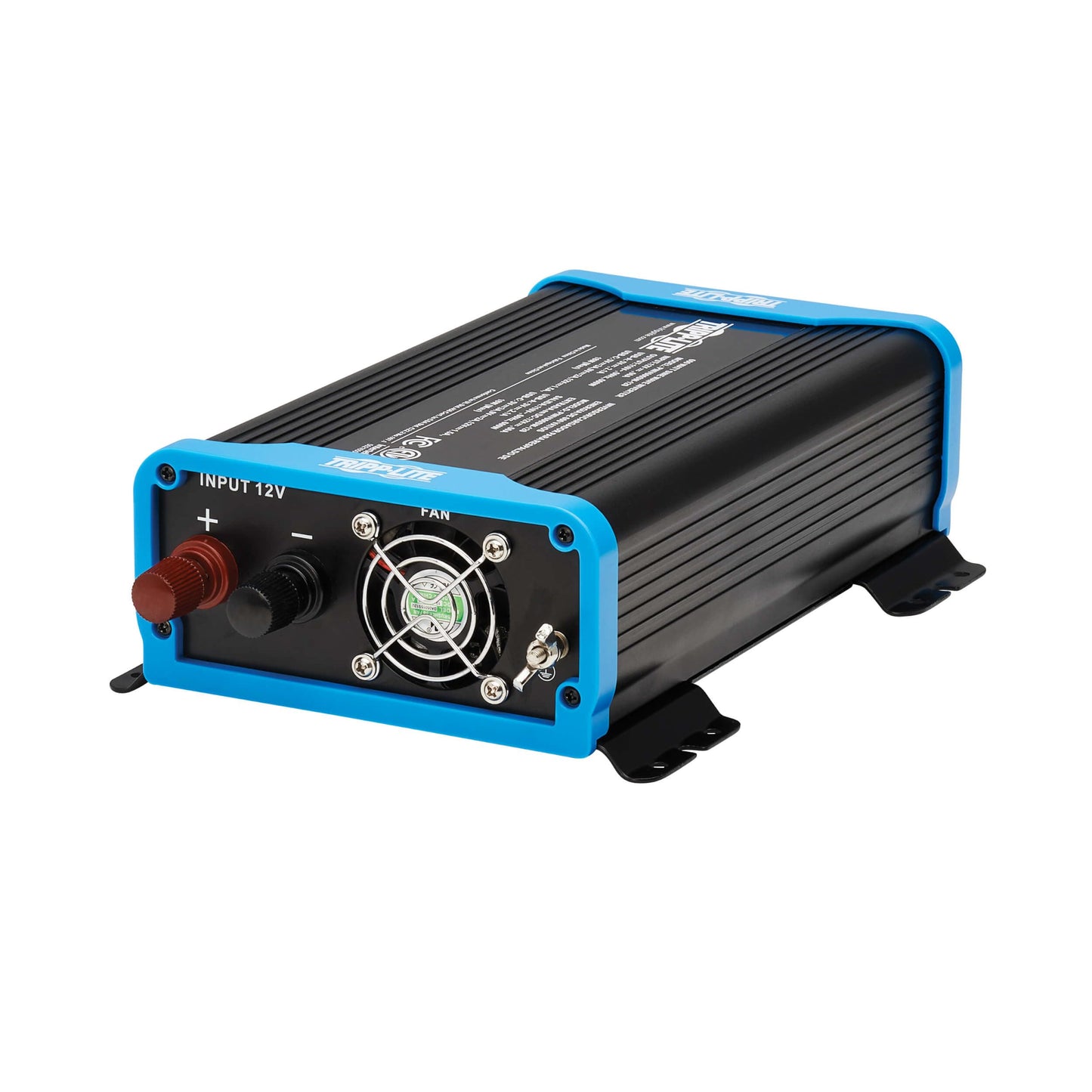 Tripp Lite 600W Compact Pure Sine Wave Power Inverter, 3 Outlets, 1 Usb + 1 Usb-C Charging Ports, Remote Control Via Rj12 Teleph