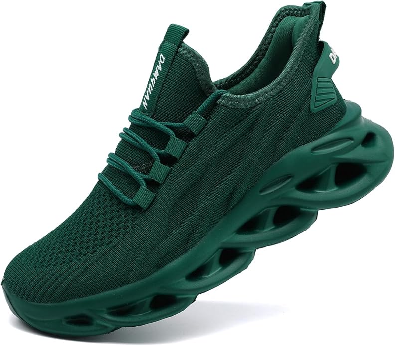 XKOWUO Workout Shoes for Women - Slip-On Tennis & Running Sneakers Lightweight Breathable Non-Slip Gym Training Shoes