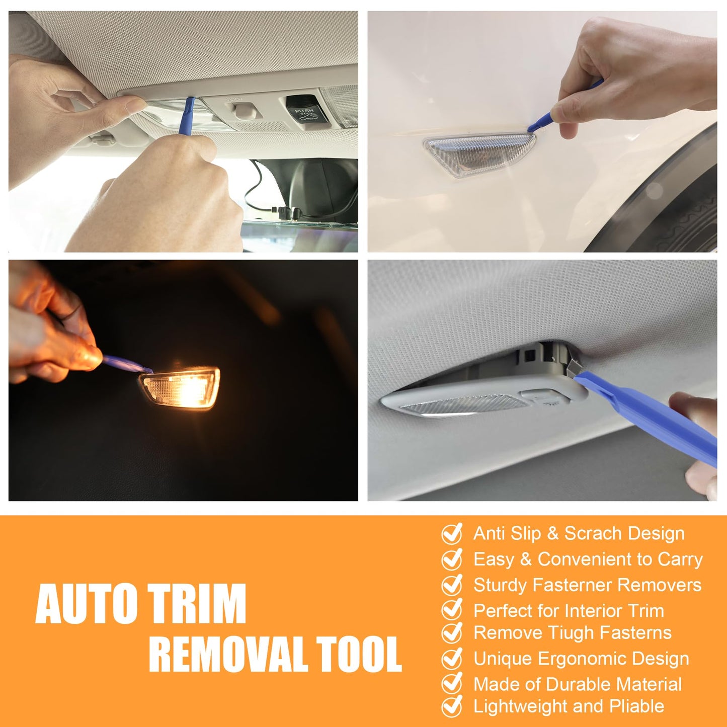 Ifunyled 24-Piece Led Car Interior Bulb Kit - 194 T10 De3175 578 - White Replacement Lights For Map, License Plate, Trunk, And More