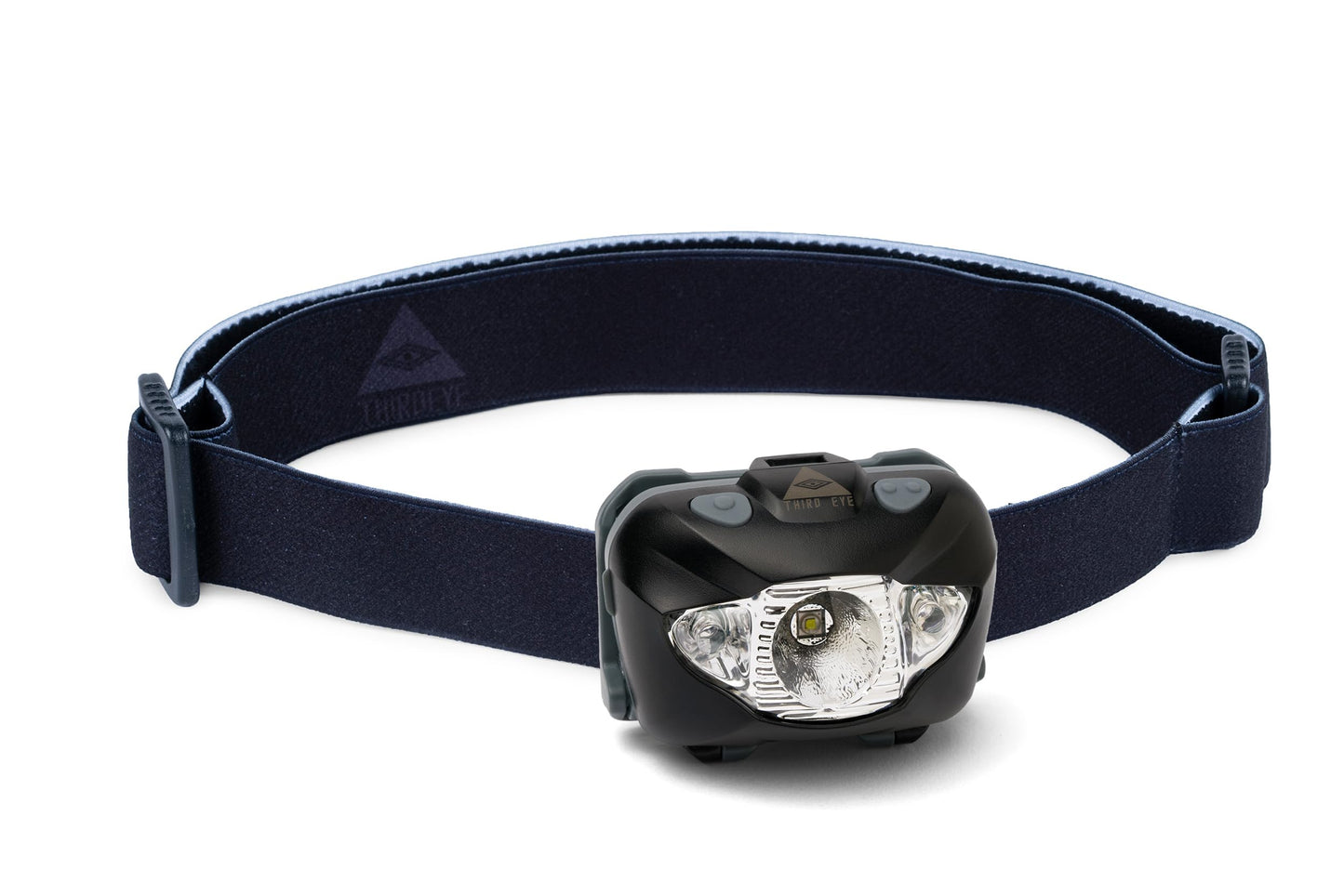 Third Eye Headlamps - Powerful And Stylish Camping Led Headlamp Flashlight - 168 Lumens  Red And White Light  Adjustable Tilt  Multiple Brightness Modes - Lightweight  Durable (Lines)