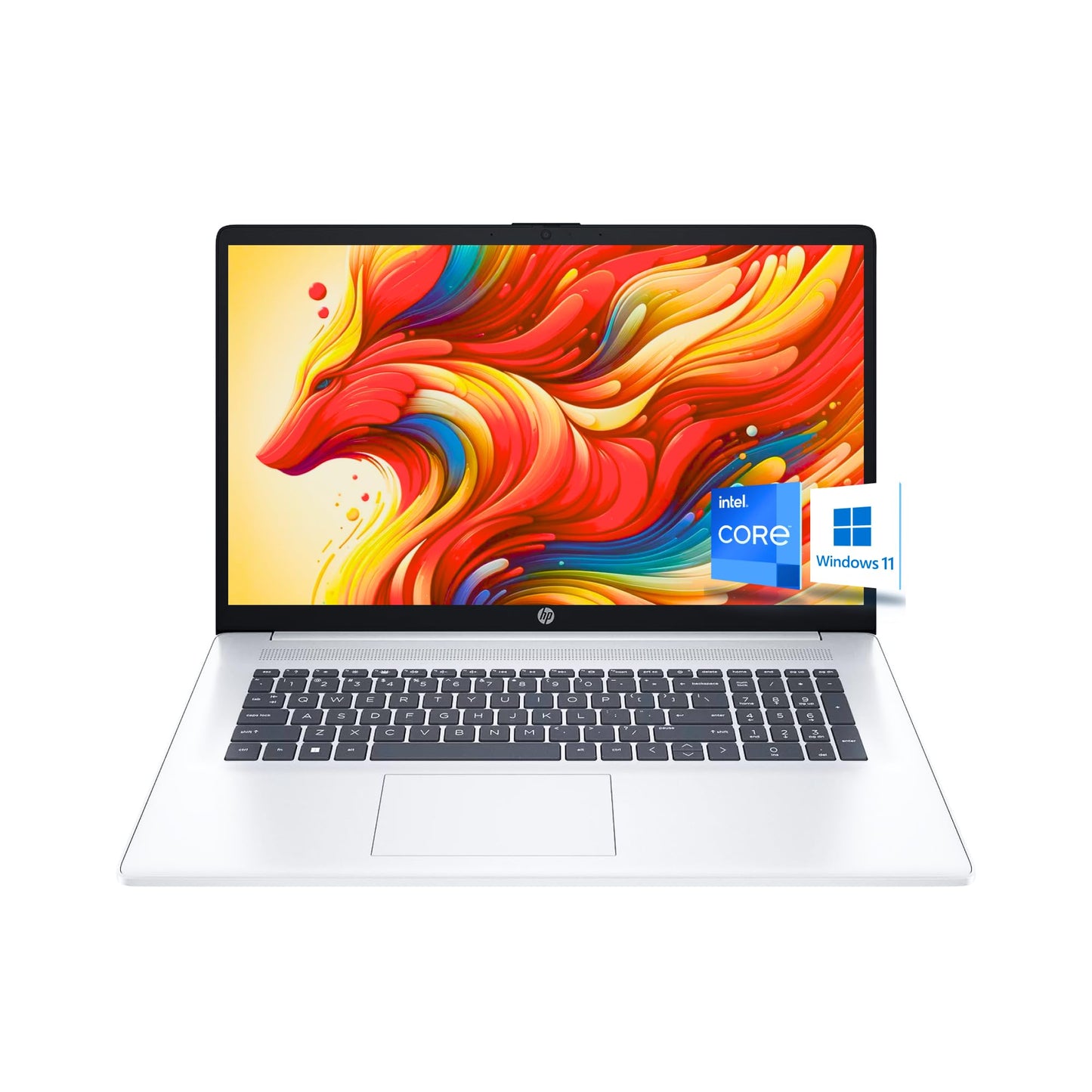 Hp 17 Laptop, 17.3 Fhd Anti-Glare Ips Screen, 12Th Gen Intel Core 6-Cores Processor, 32Gb Ram, 1Tb Pcie Ssd, Hd Camera, Hdmi, Ty