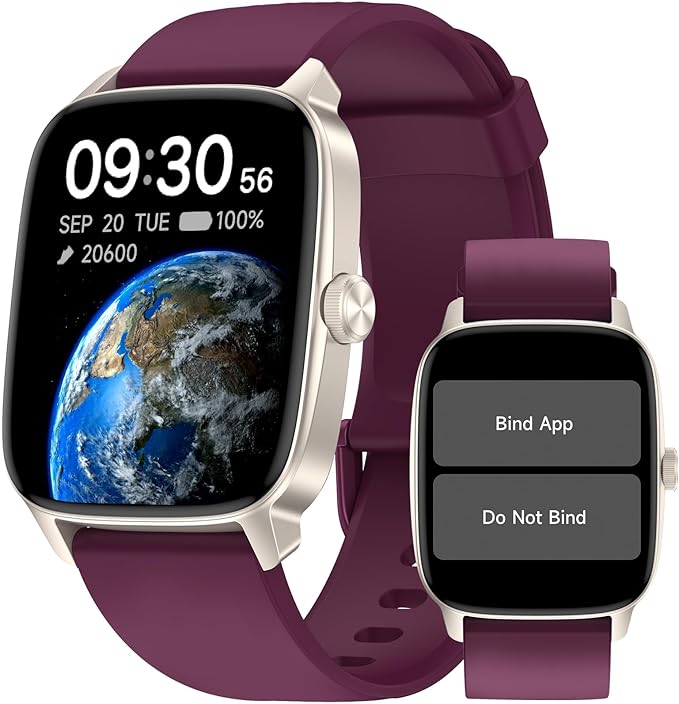 DAVIKO Pedometer Watch Senior Friendly No App/Phone Required, Waterproof Fitness Tracker Watch with Step Counter Calories/...