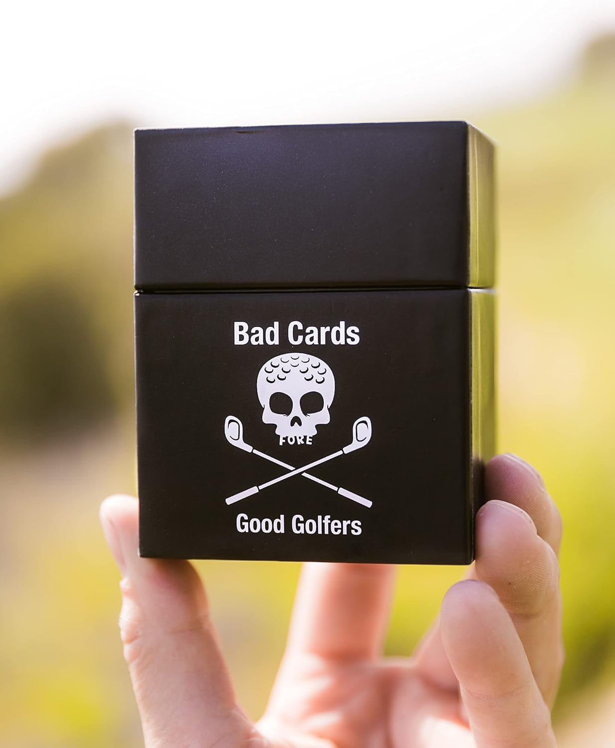Bad Cards Fore Good Golfers | Interactive Golf Card Game | More Fun and Exciting | Intensify Golf Game with Friends for Good and Bad Golfers | 107 Playing Cards