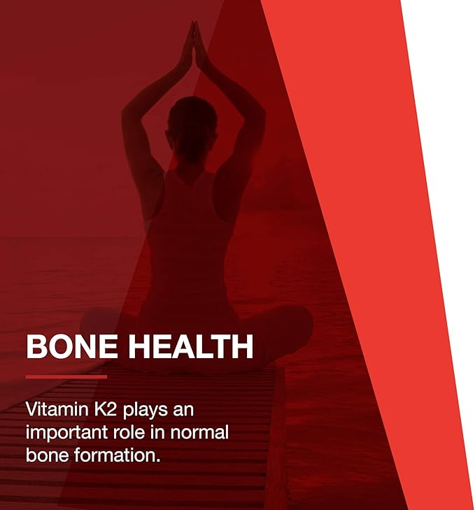 PROTOCOL FOR LIFE BALANCE MK-7 Vitamin K2 160mcg - VIT K Supplement - MK-7 Vitamin K2 Life Balance - Support Bone Health & Vascular Elasticity - Non-GMO & Vegan - 60 Tablets