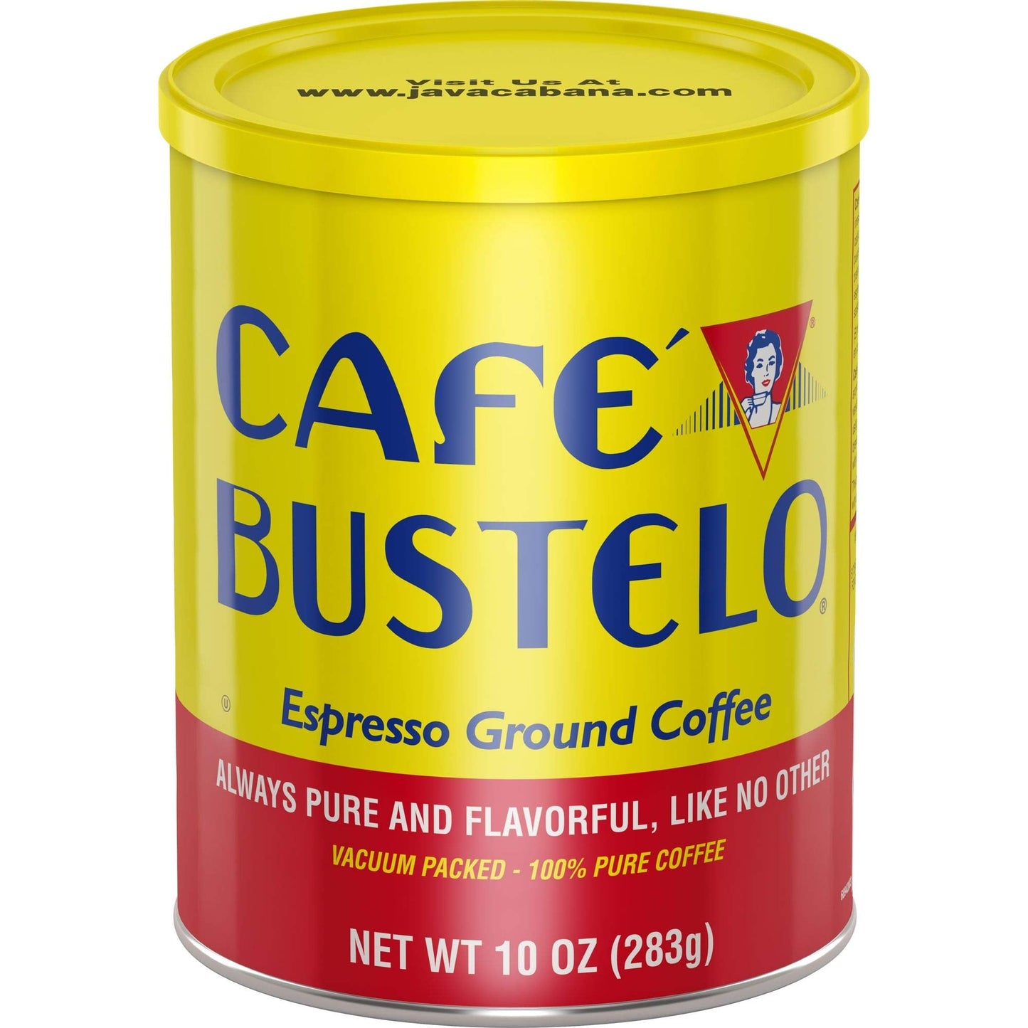 Caf   Bustelo Espresso Dark Roast Ground Coffee, 10 Ounces (Pack of 12)