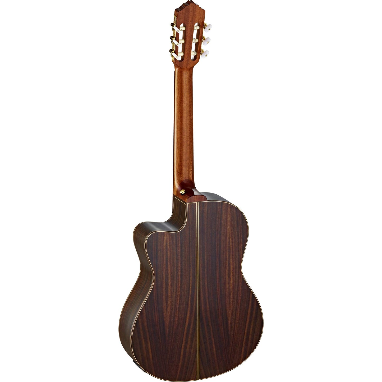 Ortega Guitars 6 String Performer Series Solid Top Slim Neck Acoustic-Electric Nylon Classical Guitar W/Bag, Right (Rce158Sn)