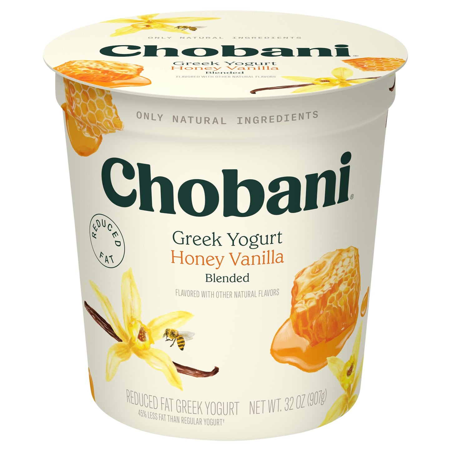 Chobani Low-Fat Greek Yogurt Honey Vanilla 32oz