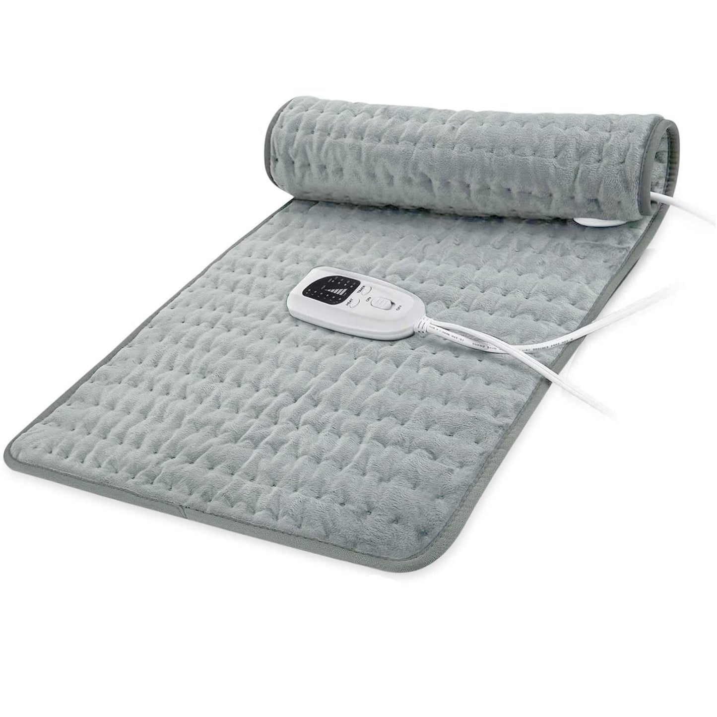 Electric Heating pad for Back Neck Shoulder Knee Arms Legs- Electric Heat Pads with 6 Heat Settings & Auto Shut Off &Dry/Moist Heat Heating Pad for Birthday Mother Father Gril Men Women