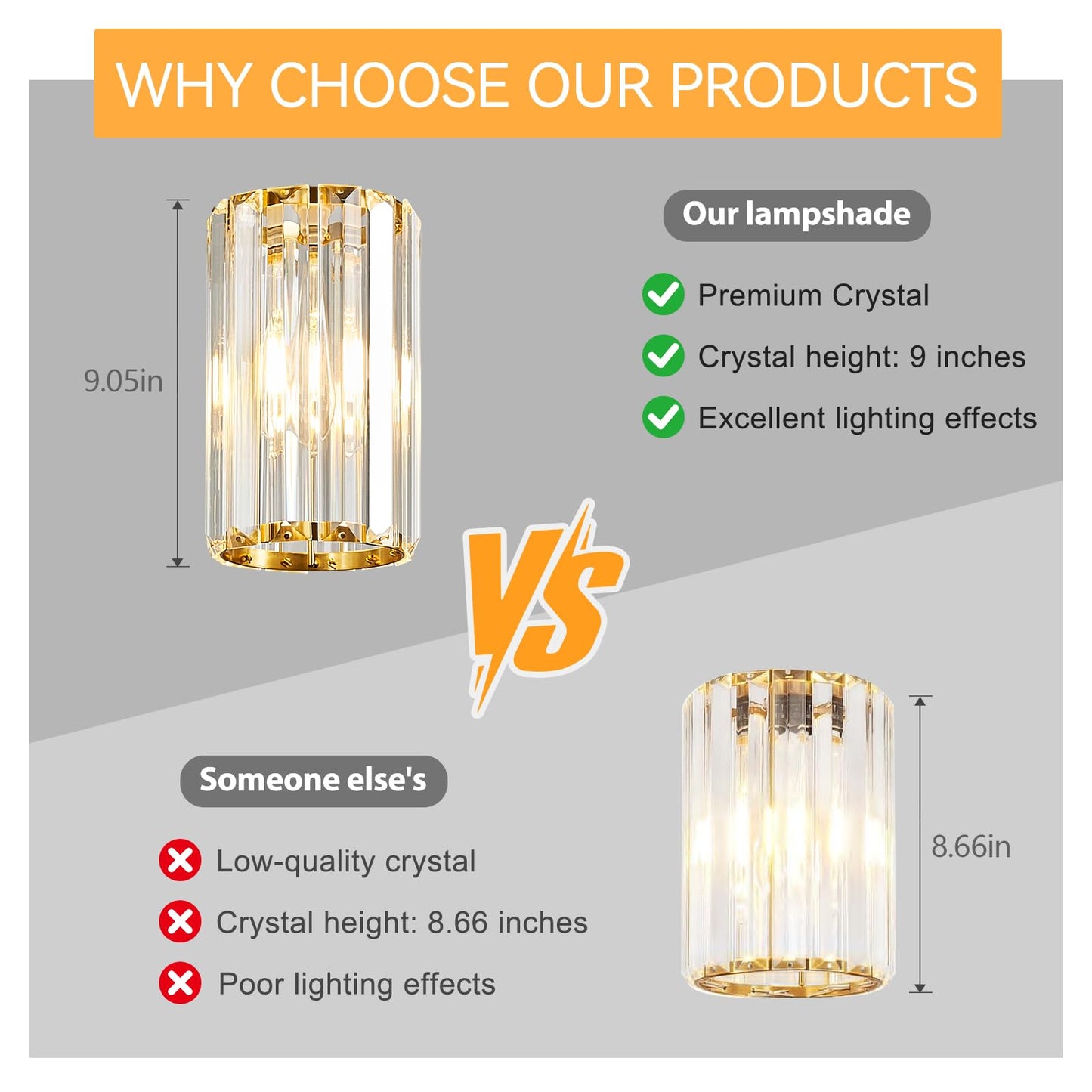 Zhllmq Gold Pendant Lighting Modern Pendant Light Mini Crystal Chandeliers Adjustable Pendant Light Fixture For Kitchen Island Dinning Room Corridor Bedroom(Gold 3-Pack)