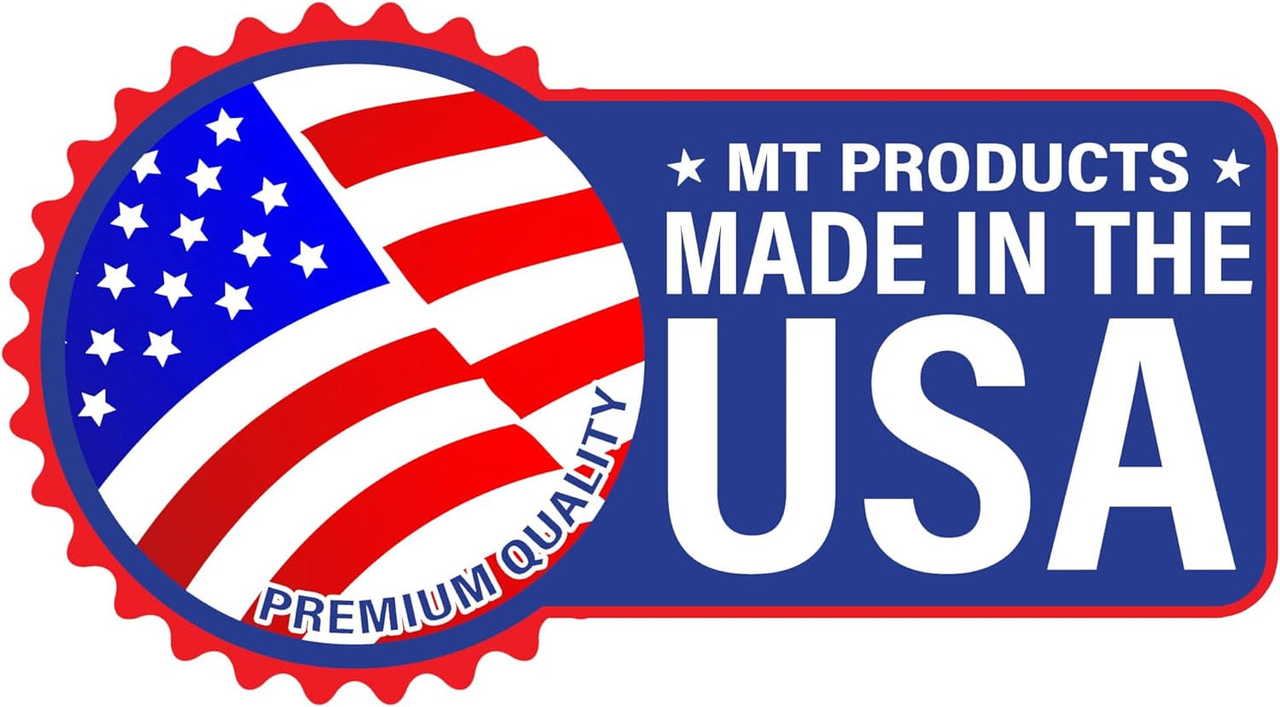 MT Products Off-White Square Paper Coasters for Drinks - 4” Blank Disposable Coasters (Pack of 125) - Made in The USA