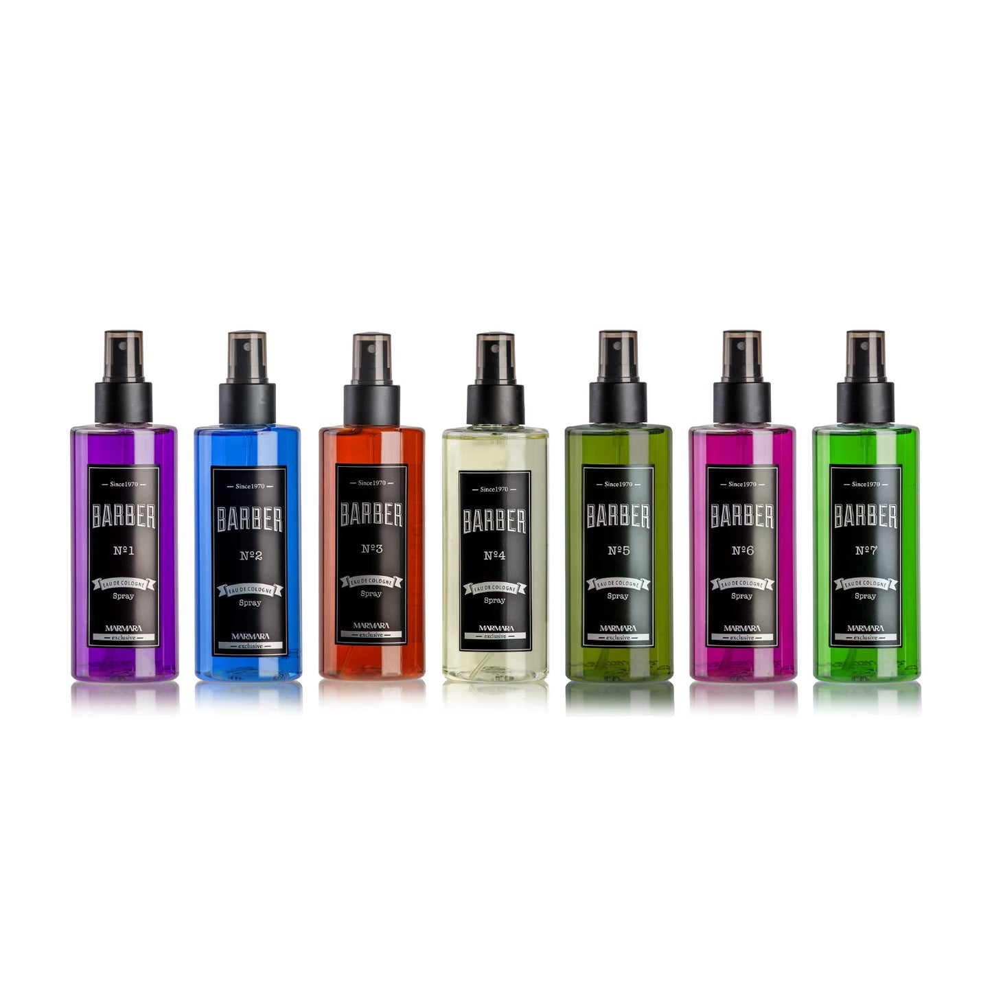 Marmara Barber Cologne - Best Choice of Modern Barbers and Traditional Shaving Fans Spray Bottle 8.5 fl oz. (250 ml, No7)