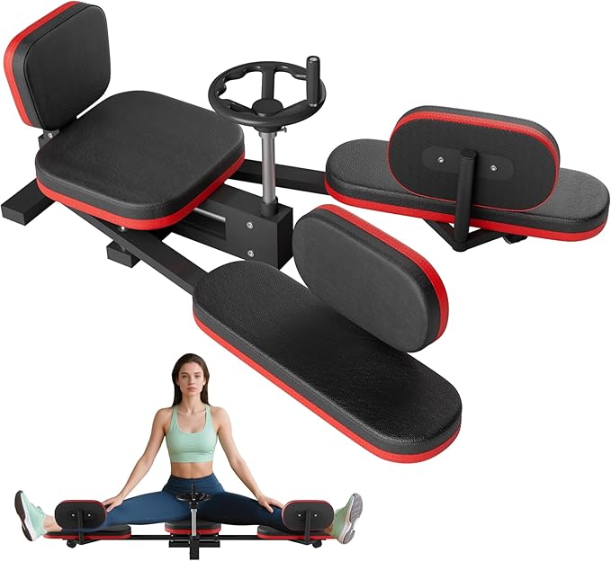 Adjustable Leg Stretcher Machine,330lbs Leg Stretcher Split Machine,Heavy Duty Steel Leg Extension Machines for Home Yoga ...