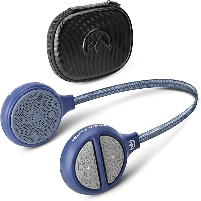 OutdoorMaster Wireless Bluetooth 5.3 Ski Helmet Drop-in Headphones HD Speaker Chip Compatible with Audio-Ready Helmet with...