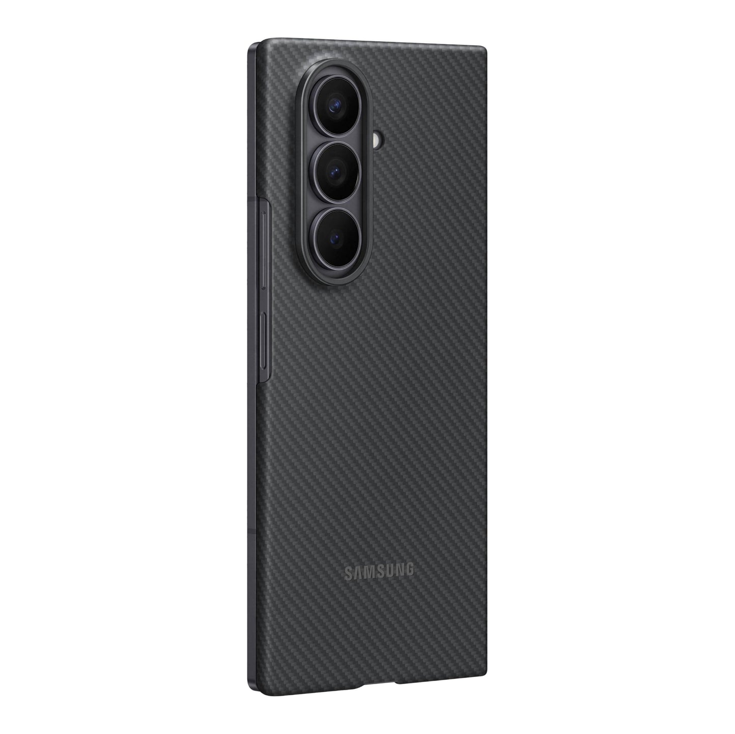 Samsung Galaxy Z Fold7 Official Carbon Shield Phone Case, Sleek, Tough, Durable, Ultraslim, Screen Protector, Us Version, Black