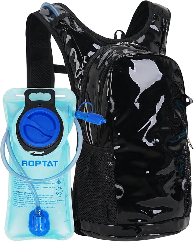 Roptat Hydration Backpack Pack with 2L Hydration Bladder - Lightweight Water Backpack Water Pouch for Women Men Running Ri...