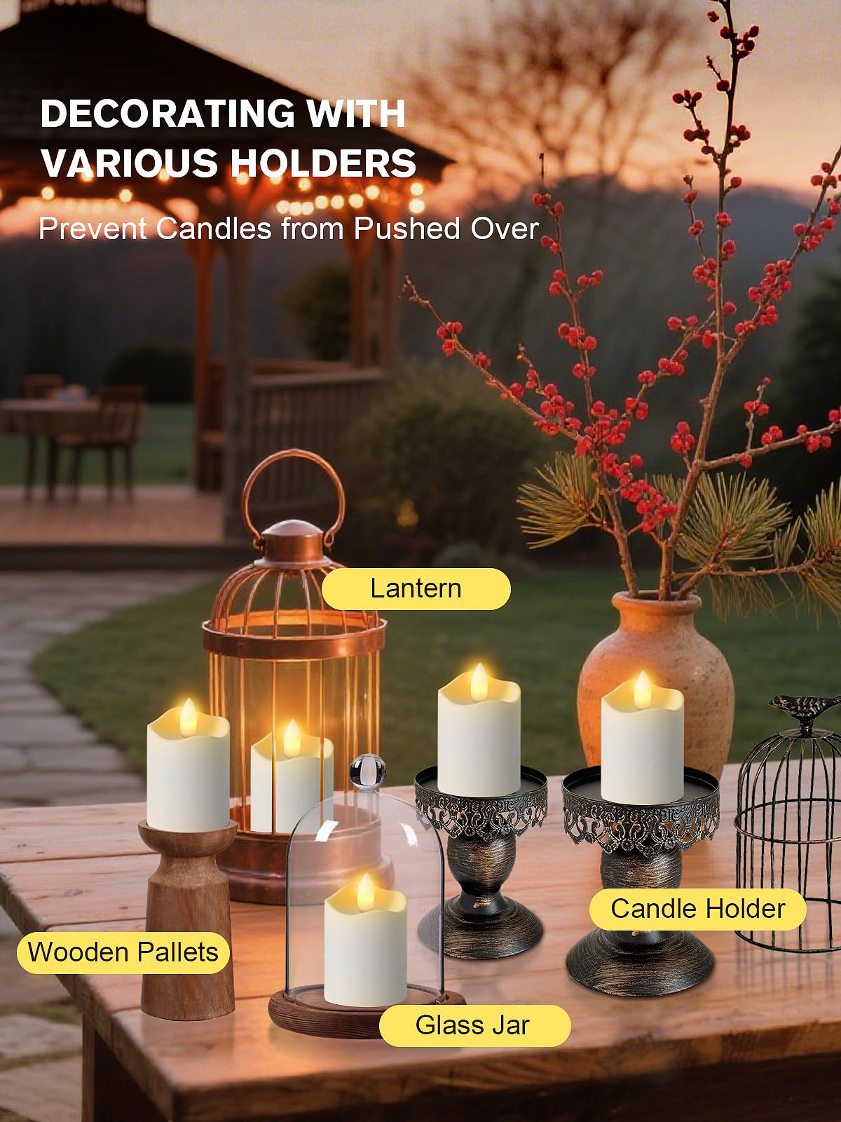 PIDZPOW Rechargeable Tea Lights Candles with Remote Timer, 2" x 2.1" Flameless LED Candles with USB Charging Base, Small Votive Candle Electric Fake Candle for Wedding Table Decor Dining (8 Pack)