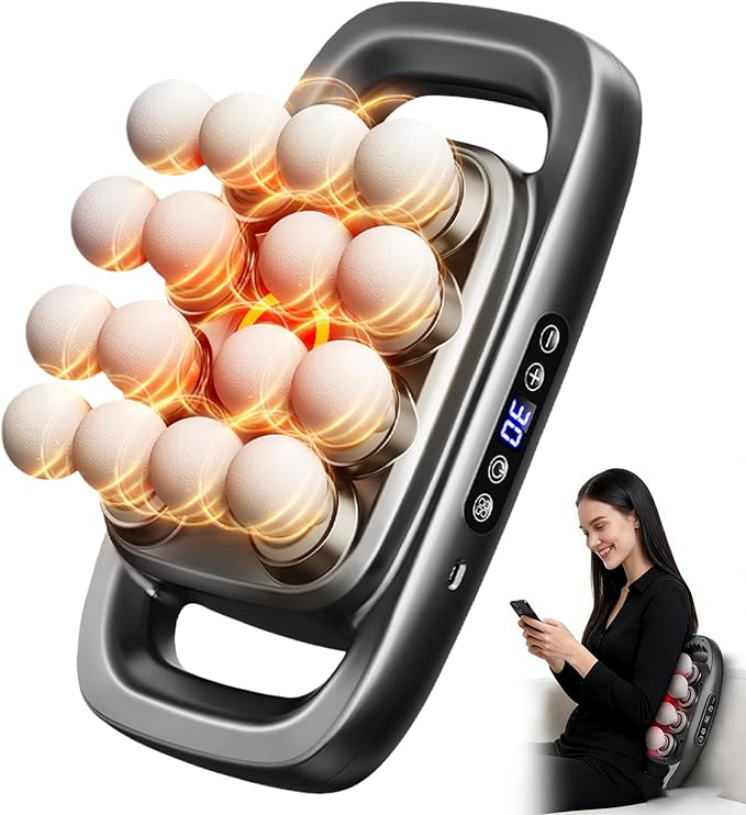Stellamist 16 Head Massage Gun Set, Deep Tissue Percussion Massager, Knot-Buster, Muscle Massager Pain Relief, Percussion ...
