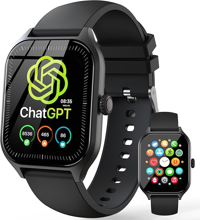 ChatGPT AI Translation Smart Watch, AMOLED Display Fitness Tracker, Fitness Watch,Watches for Man and Women,Titanium Alloy...