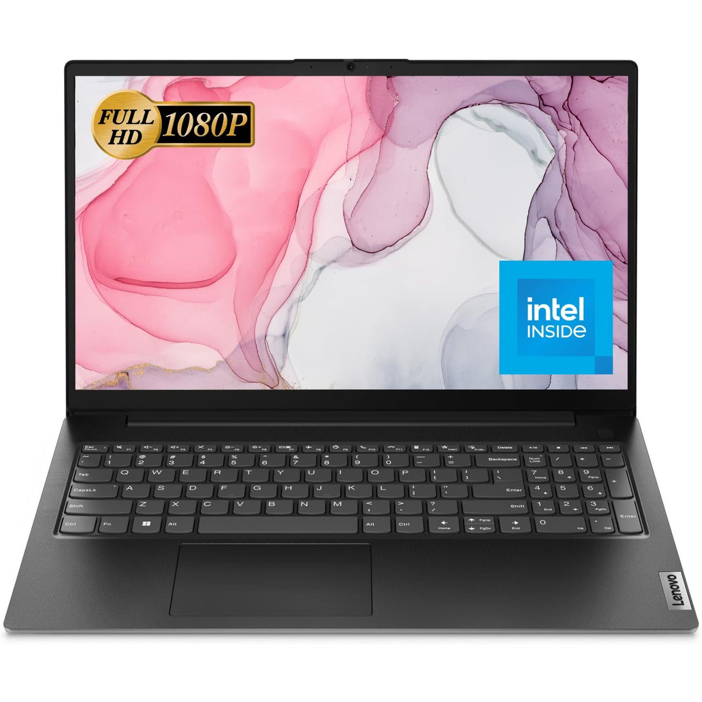 Lenovo V15 G2 Laptop, 15.6 Fhd Screen, Intel N4500 Processor, 8Gb Ram, 512Gb Ssd, Webcam, Hdmi, Wi-Fi, Windows 11 Home, Black