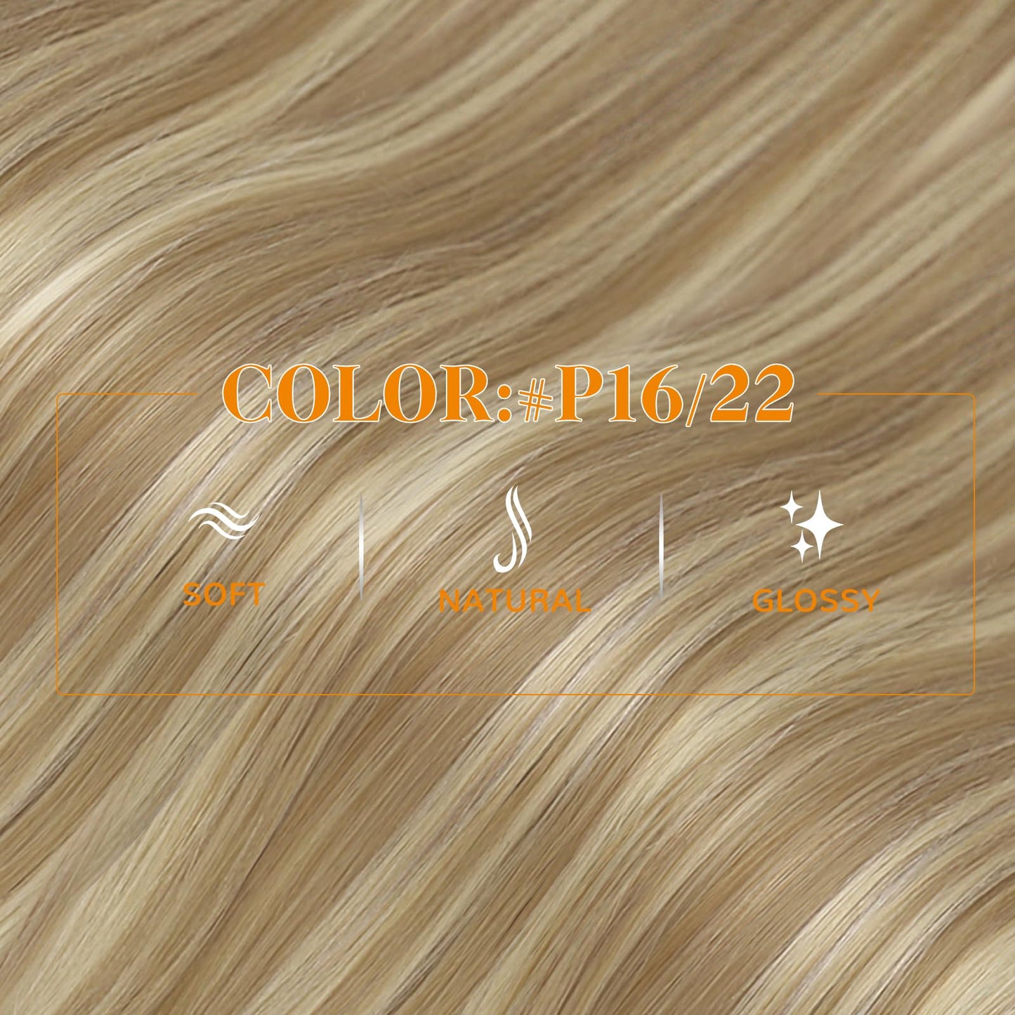 Easyouth Nano Ring Hair Extensions Blonde Nano Bead Hair Extensions Blonde Highlighted Golden Blond Nano Hair Extension Add Leng